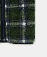 SHADOW PLAID SHERPA JACKET,OLIVE SHADOW PLAID, small image number 9