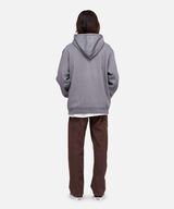 ONE POINT HOODED SWEATSHIRT,CHARCOAL PIGMENT, small image number 4