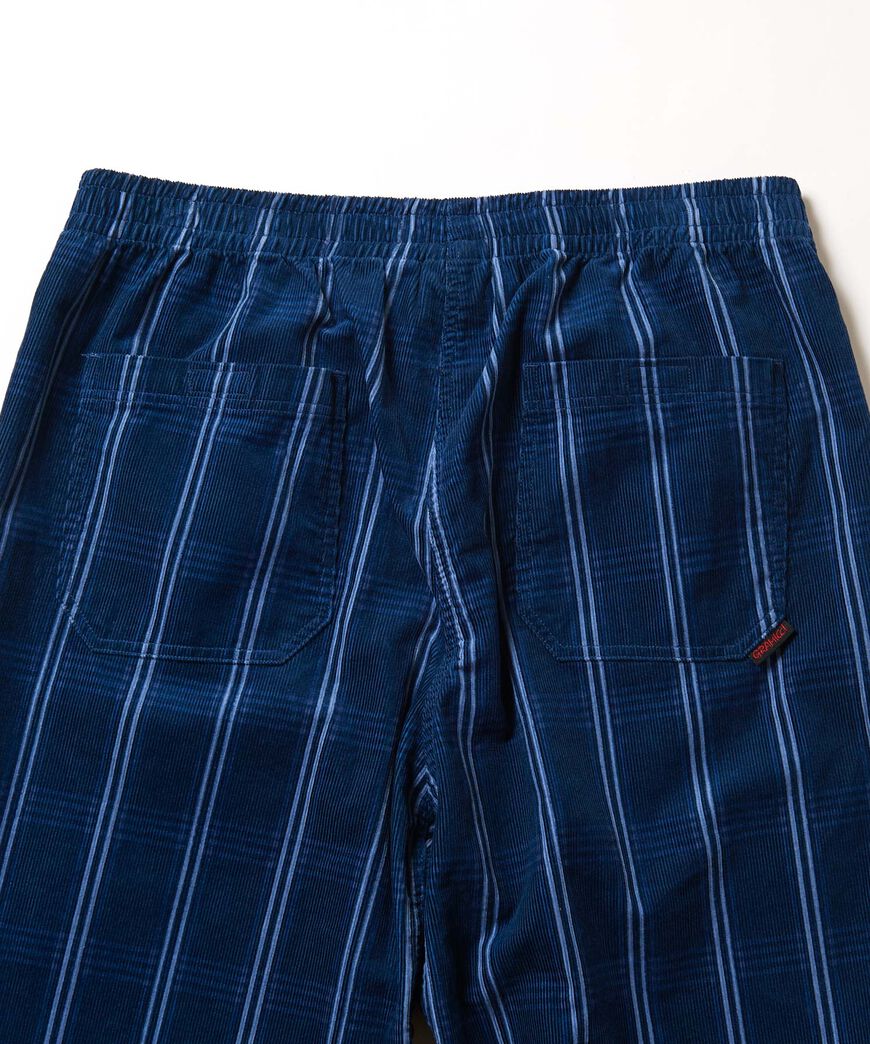 CORDUROY SWELL PANT,NAVY CHECK, large image number 8