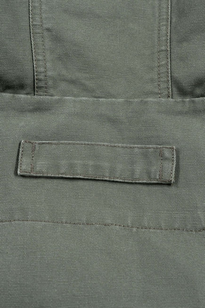 CANVAS WORK JACKET,OLIVE, large image number 4