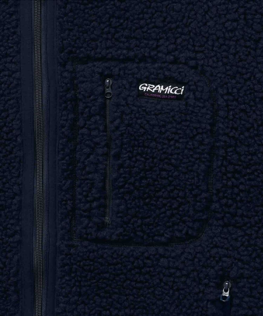 SHERPA JACKET,NAVY, large image number 10