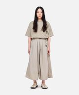 NYLON FLARE PANT,DUNE, small image number 1