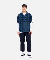 LOOSE TAPERED PANT,DOUBLE NAVY, small image number 2