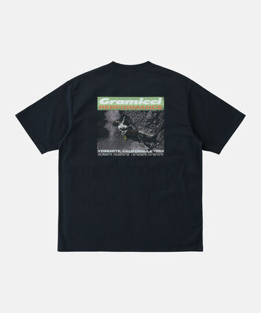 PERFORMANCE TEE,VINTAGE BLACK, medium
