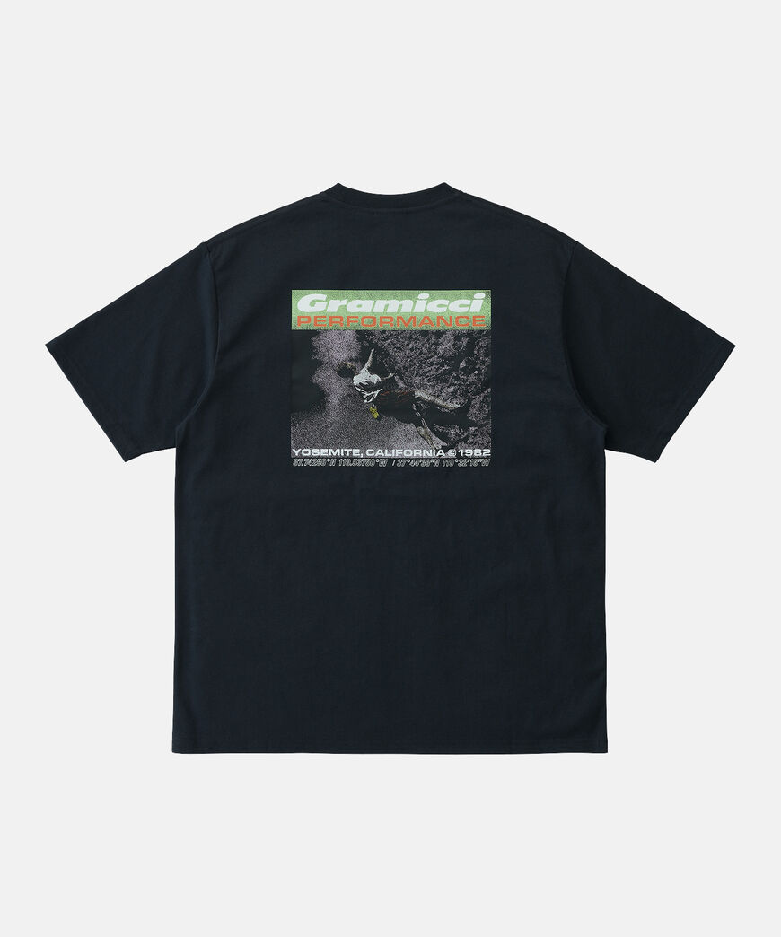 PERFORMANCE TEE,VINTAGE BLACK, large image number 0