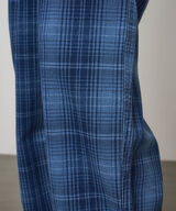 O.G. DENIM PLAID PANT,INDIGO CHECKERED PLAID, small image number 8