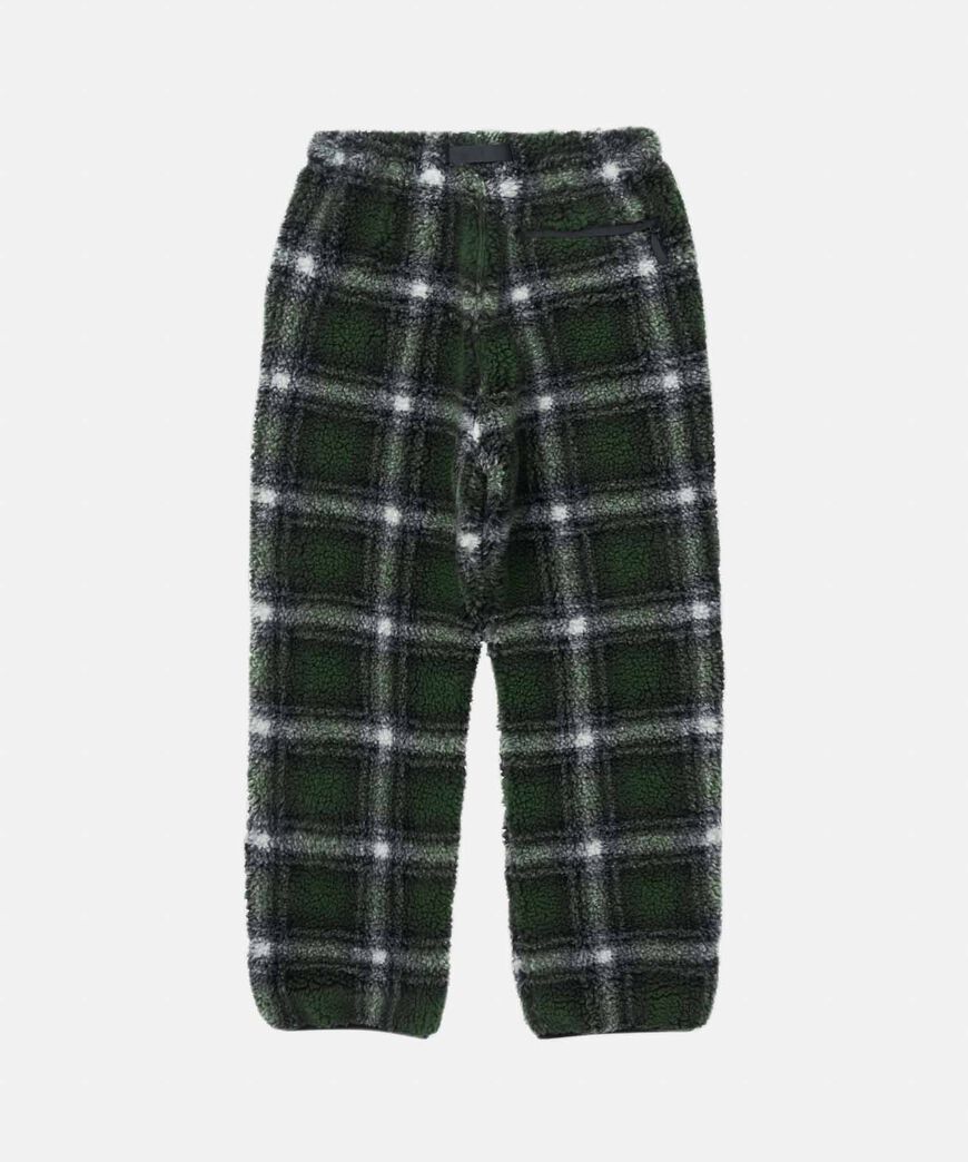 SHADOW PLAID SHERPA PANT,OLIVE SHADOW PLAID, large image number 1