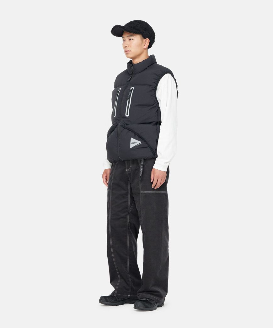 DOWN VEST,ORANGE, large image number 4