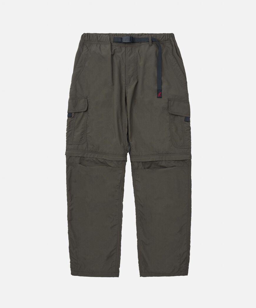 CONVERTIBLE MICRO RIPSTOP PANT,DEEP BROWN, large image number 0