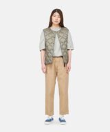 INNER DOWN VEST,STONE GREY, small image number 8