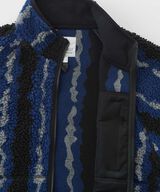 RIPPLE SHERPA VEST,NAVY RIPPLE, small image number 11