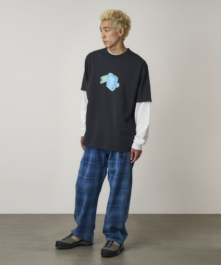 O.G. DENIM PLAID PANT,INDIGO CHECKERED PLAID, large image number 3