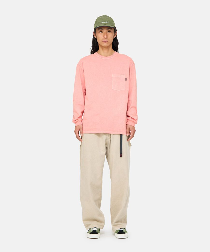 L/S POCKET TEE,MOSS, large image number 5