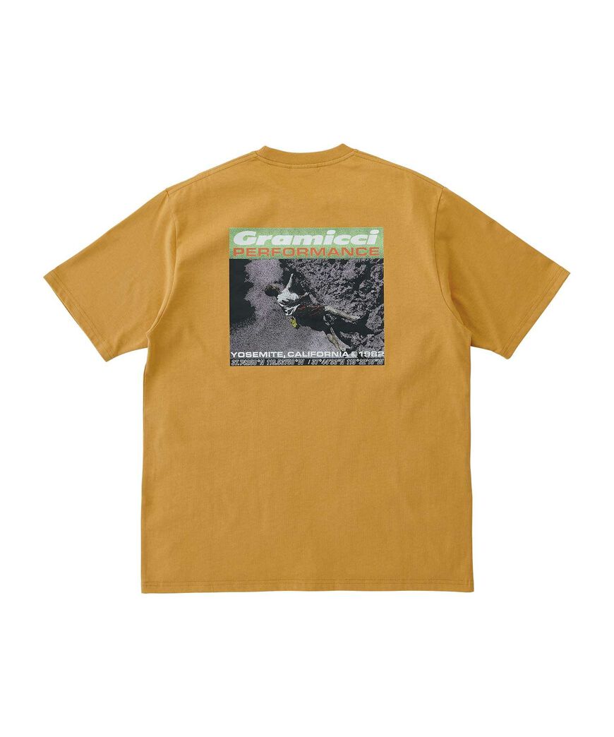 PERFORMANCE TEE,MUSTARD, large image number 0