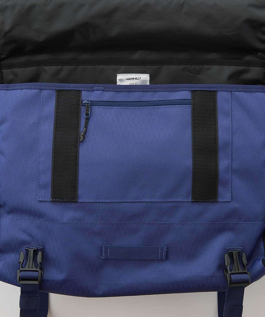 MESSENGER BAG,DUSTY BLUE, large image number 6
