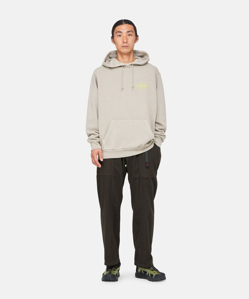 MOUNTAINEERING HOODED SWEATSHIRT,GREY HEATHER, large image number 4
