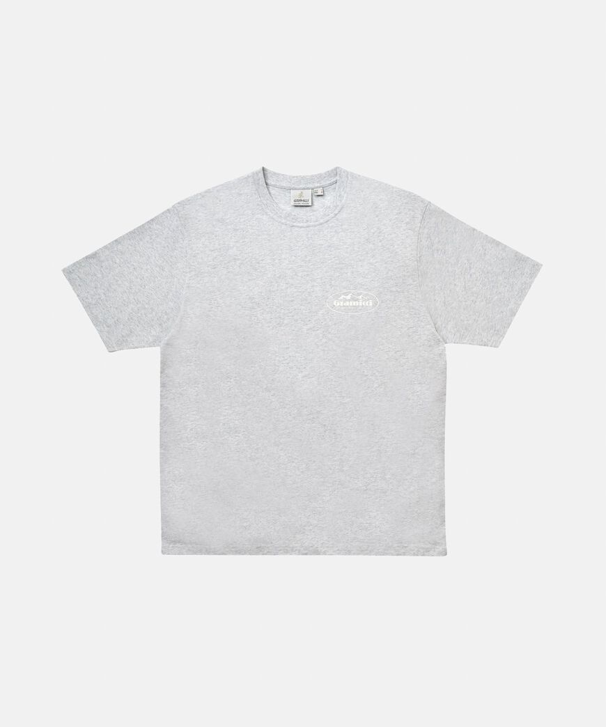 MOUNTAINEERING TEE,GREY HEATHER, large image number 0