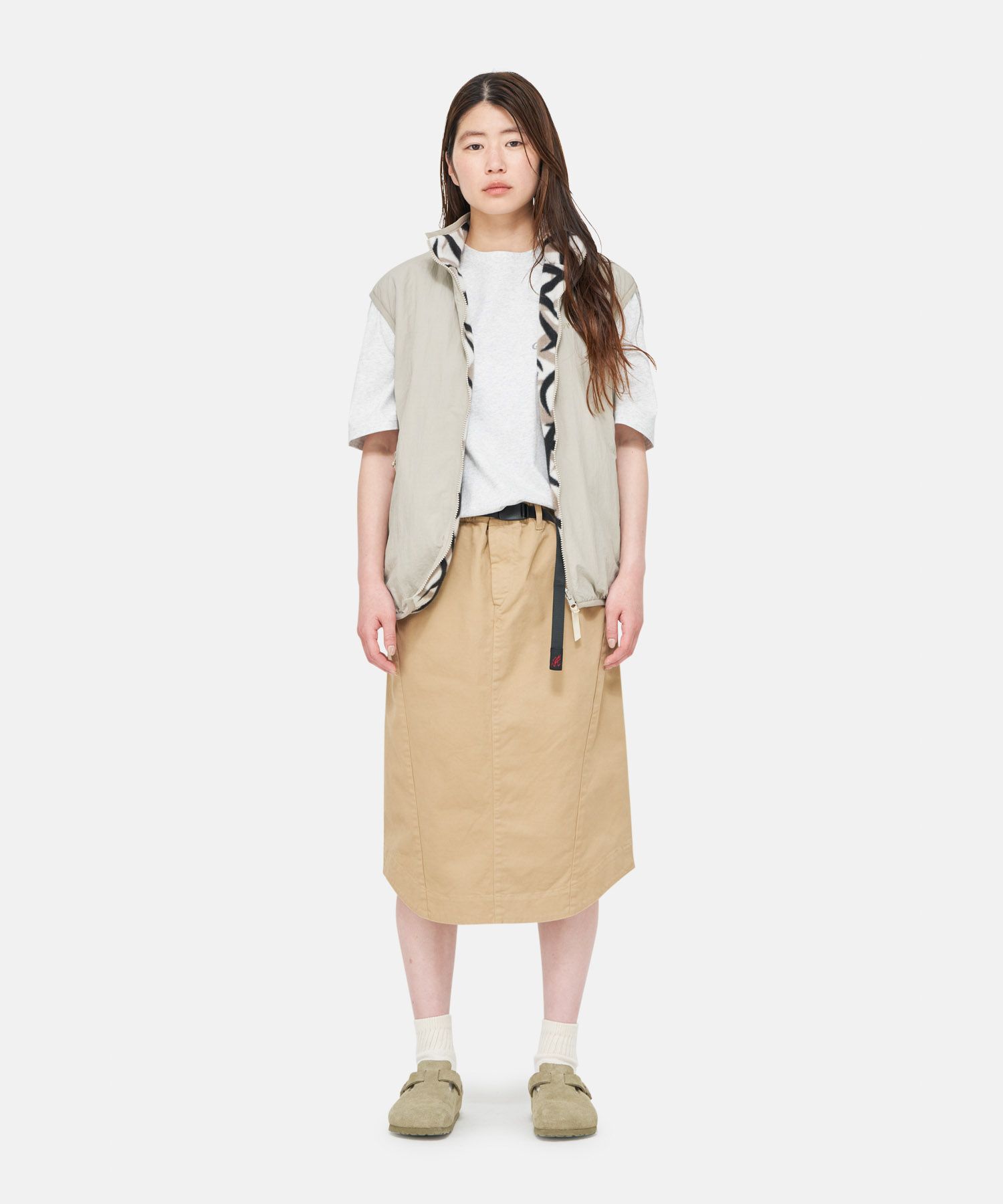 LILI MIDI SKIRT | GRAMICCI Official Global Online Store