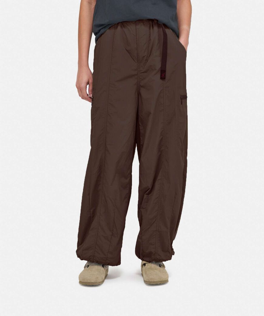 LOOSE BALLOON PANT,DEEP BROWN, large image number 5