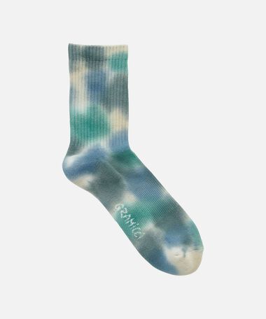 TIE DYE CREW SOCKS,, medium