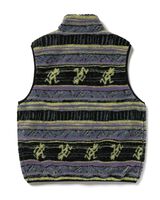 TNT GRAMICCI REVERSIBLE FLEECE VEST,MULTI, small image number 2