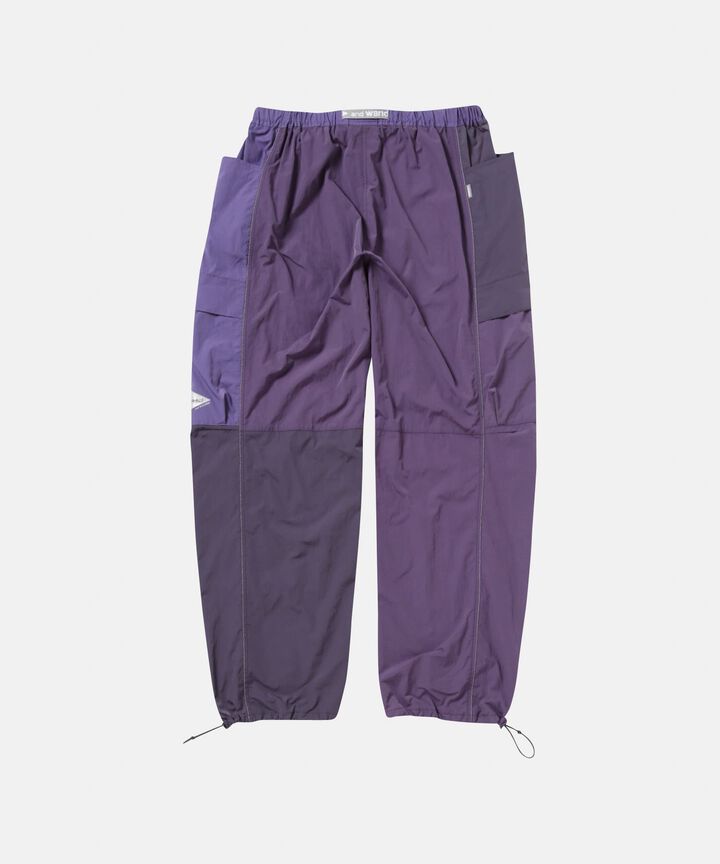 [Gramicci x and wander] PATCHWORK WIND PANT