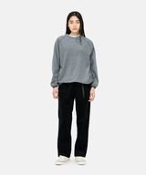 FLEECE RAGLAN CREW,BLACK, small image number 7