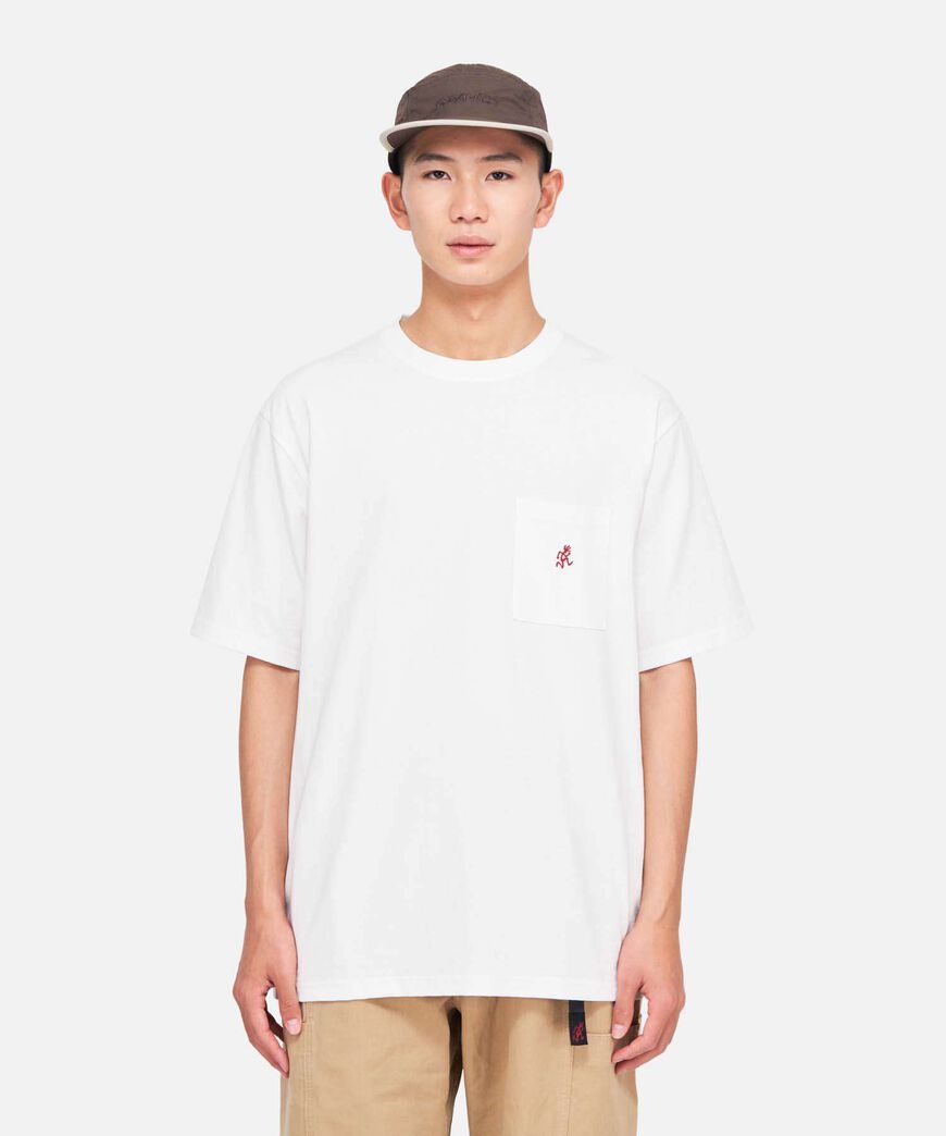 ONE POINT TEE,WHITE, large image number 5