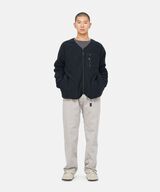 FLEECE CARDIGAN ZIP-UP,DEEP MAROON, small image number 2