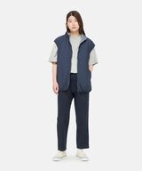 REVERSIBLE FLEECE VEST,BLACK, small image number 4