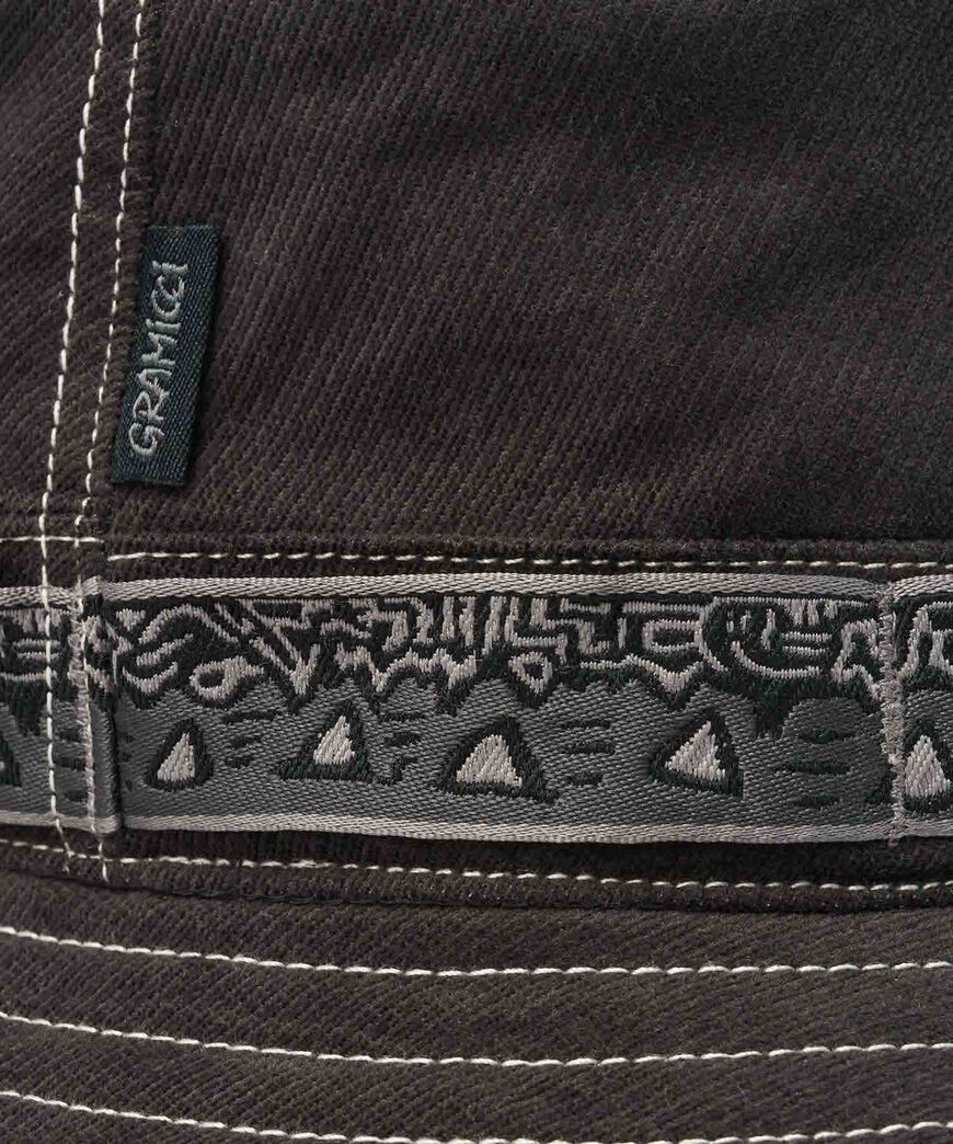 JQ TAPE CORDUROY HAT,CHARCOAL, large image number 6