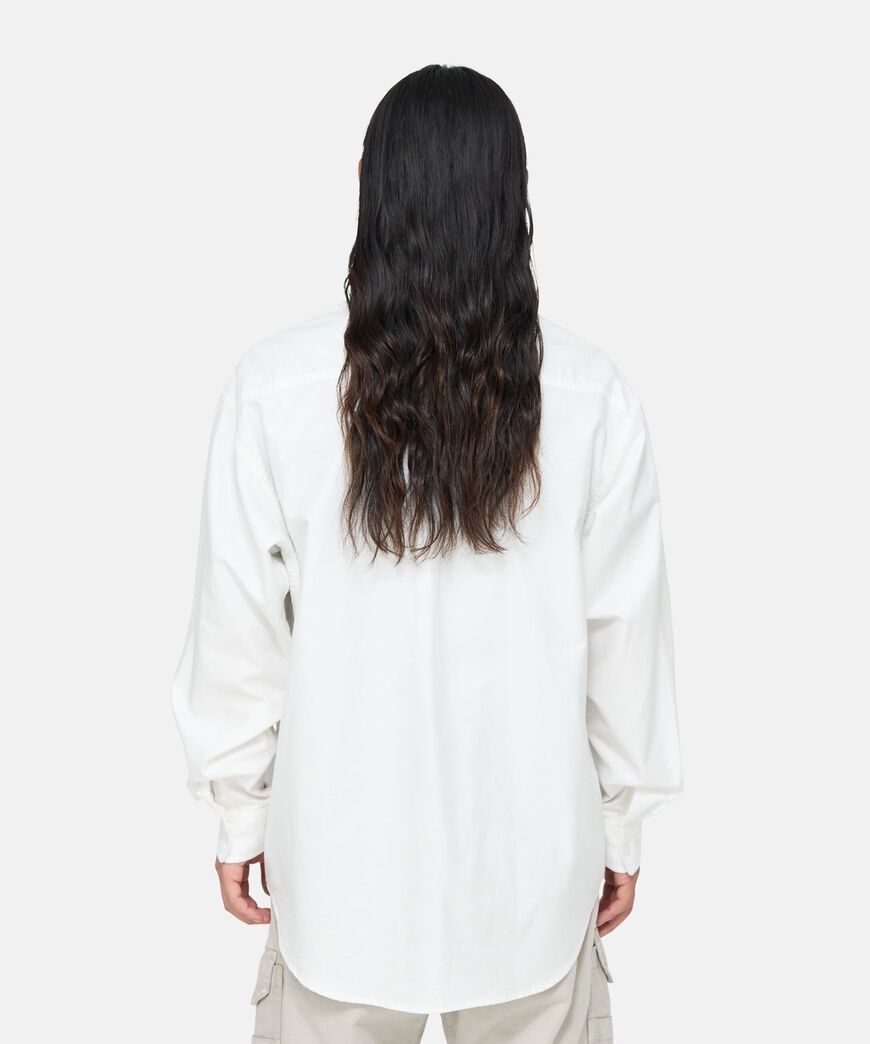 OXFORD BUTTON DOWN STANCE SHIRT,WHITE, large image number 7