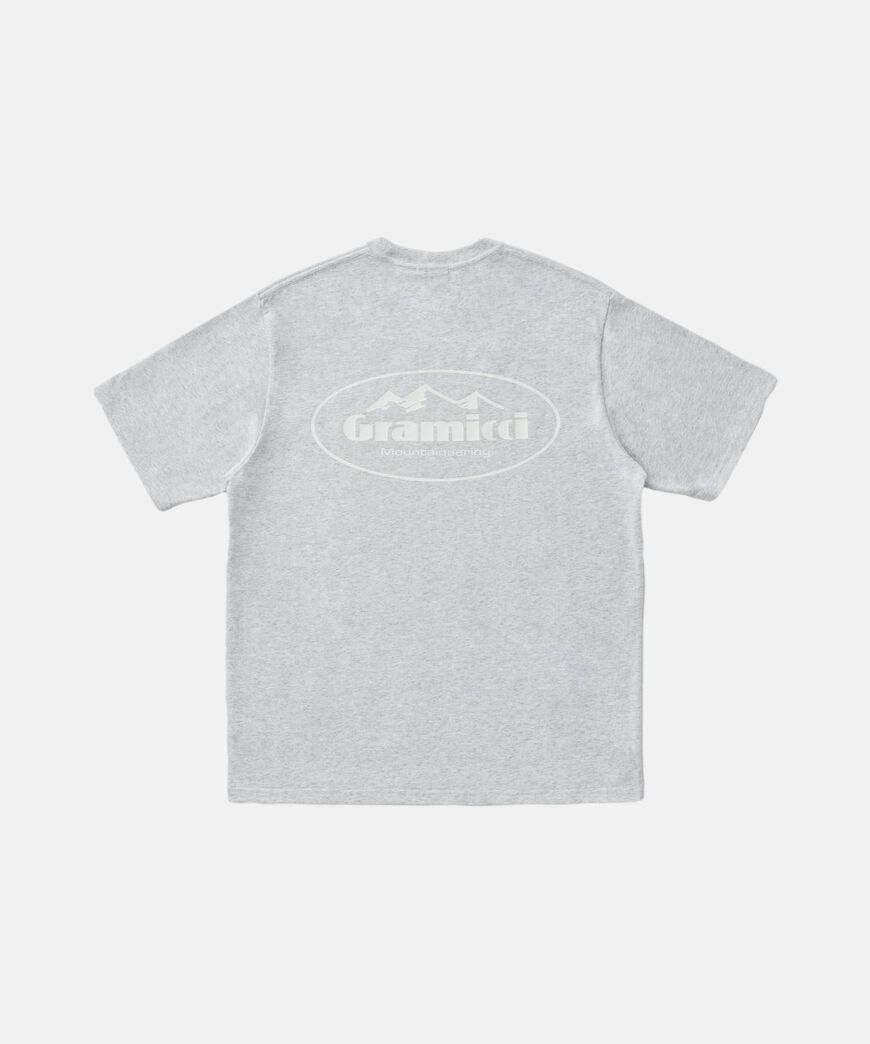 MOUNTAINEERING TEE,GREY HEATHER, large image number 1