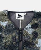 JQ TAPE FLEECE VEST,CAMO, small image number 13
