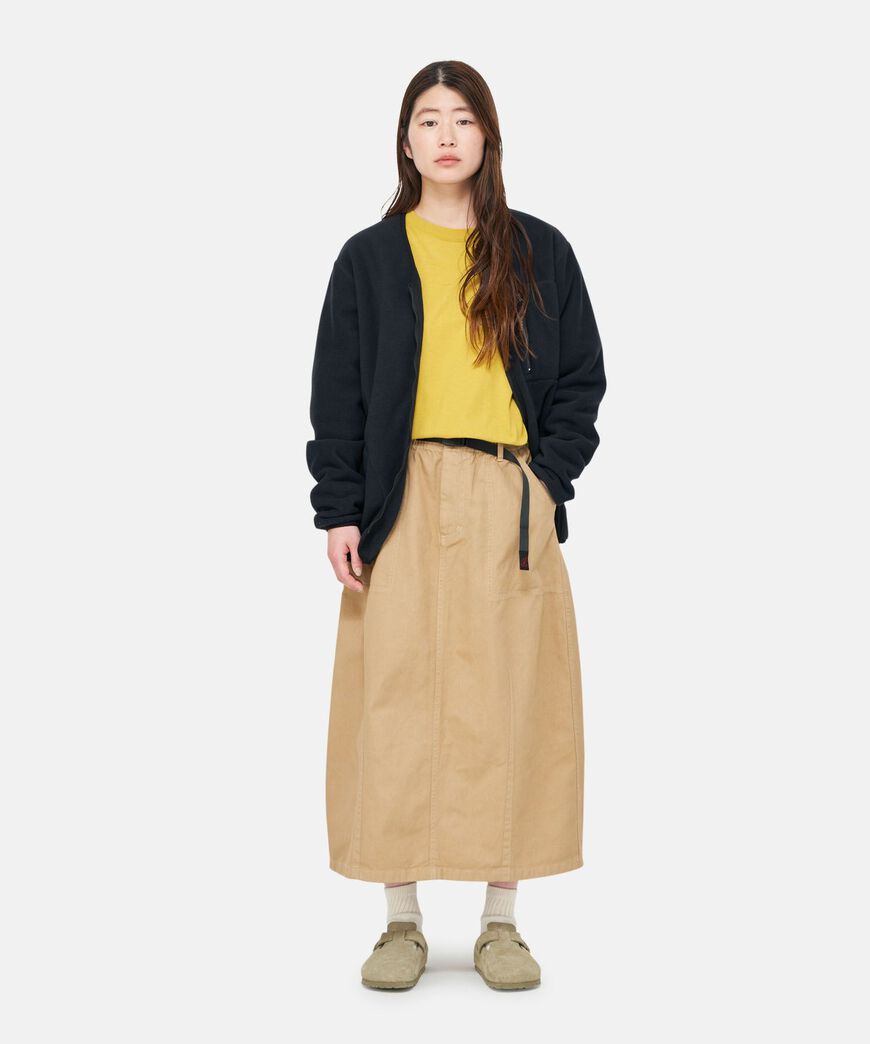 MAXI SKIRT,PIGMENT SAGE GREEN, large image number 2