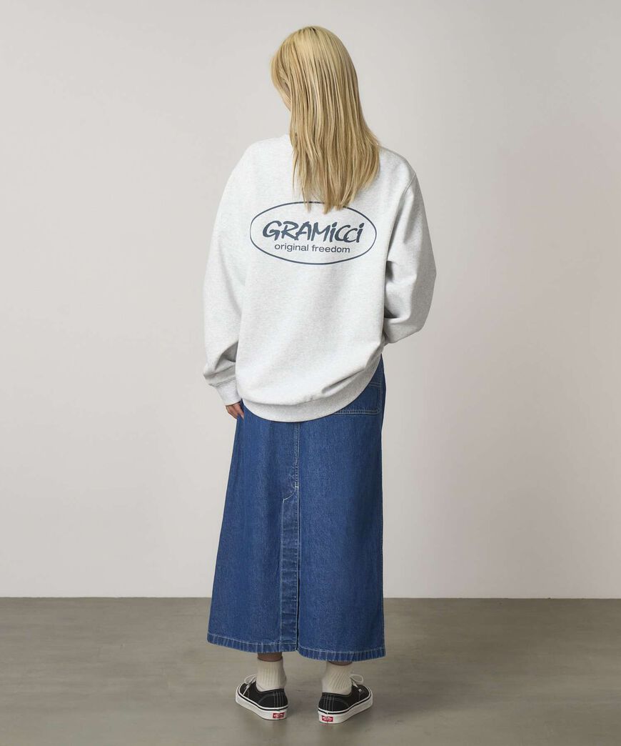 SUTTER DENIM SKIRT,LIGHT WASH, large image number 4