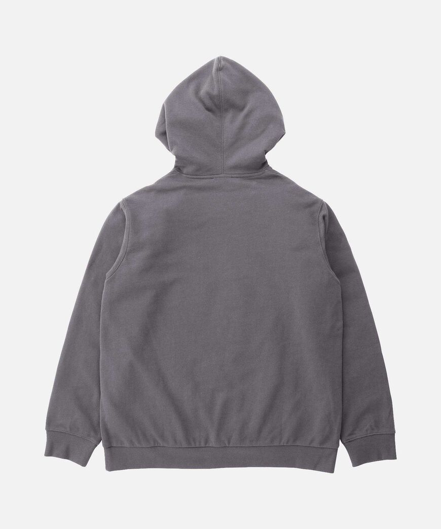 ONE POINT HOODED SWEATSHIRT,CHARCOAL PIGMENT, large image number 1