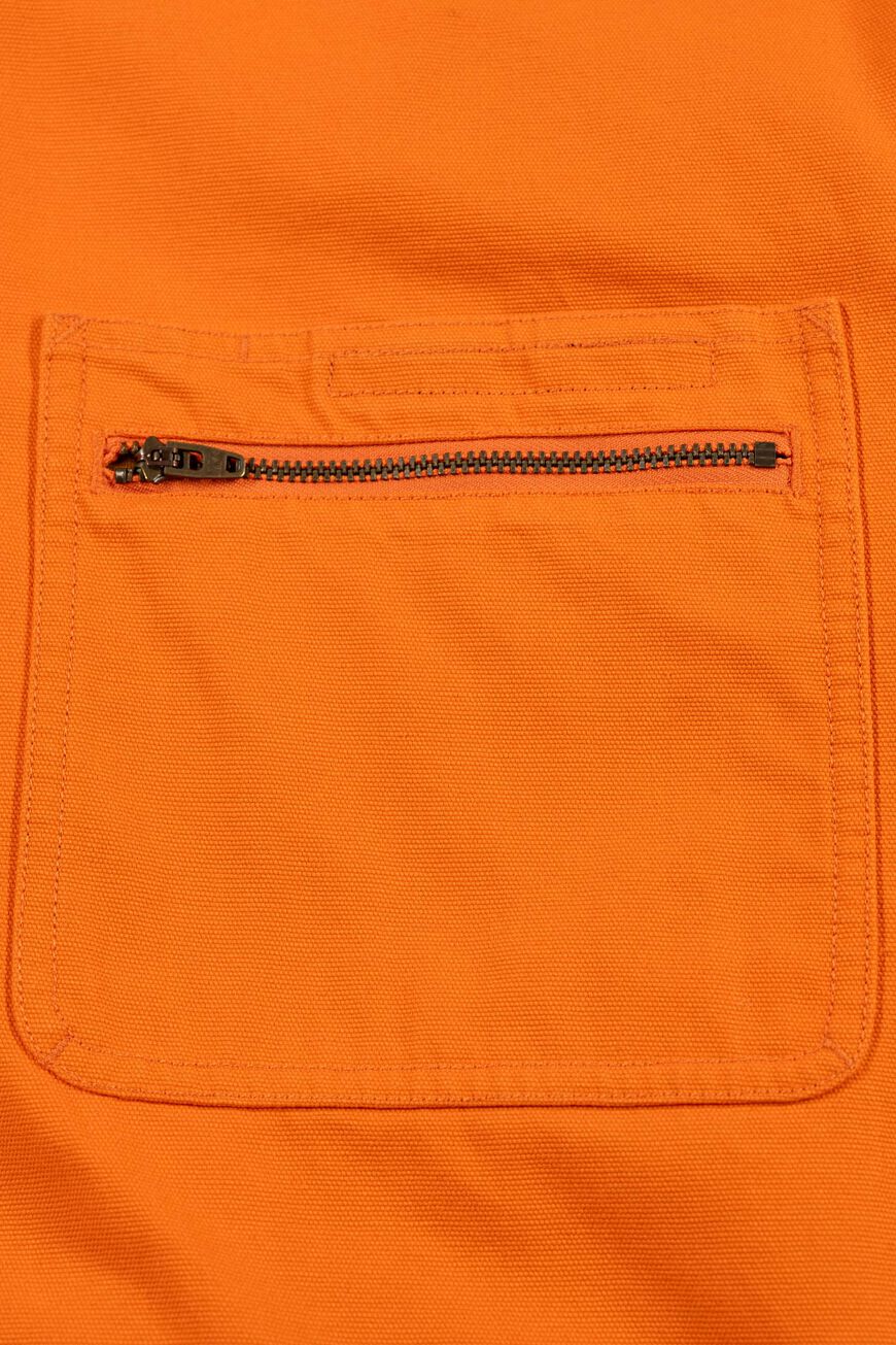CANVAS WORK JACKET,HUNTING ORANGE, large image number 3