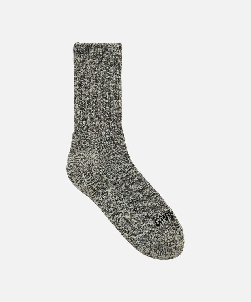 HEMP BLEND SOCKS,GREY, large image number 0