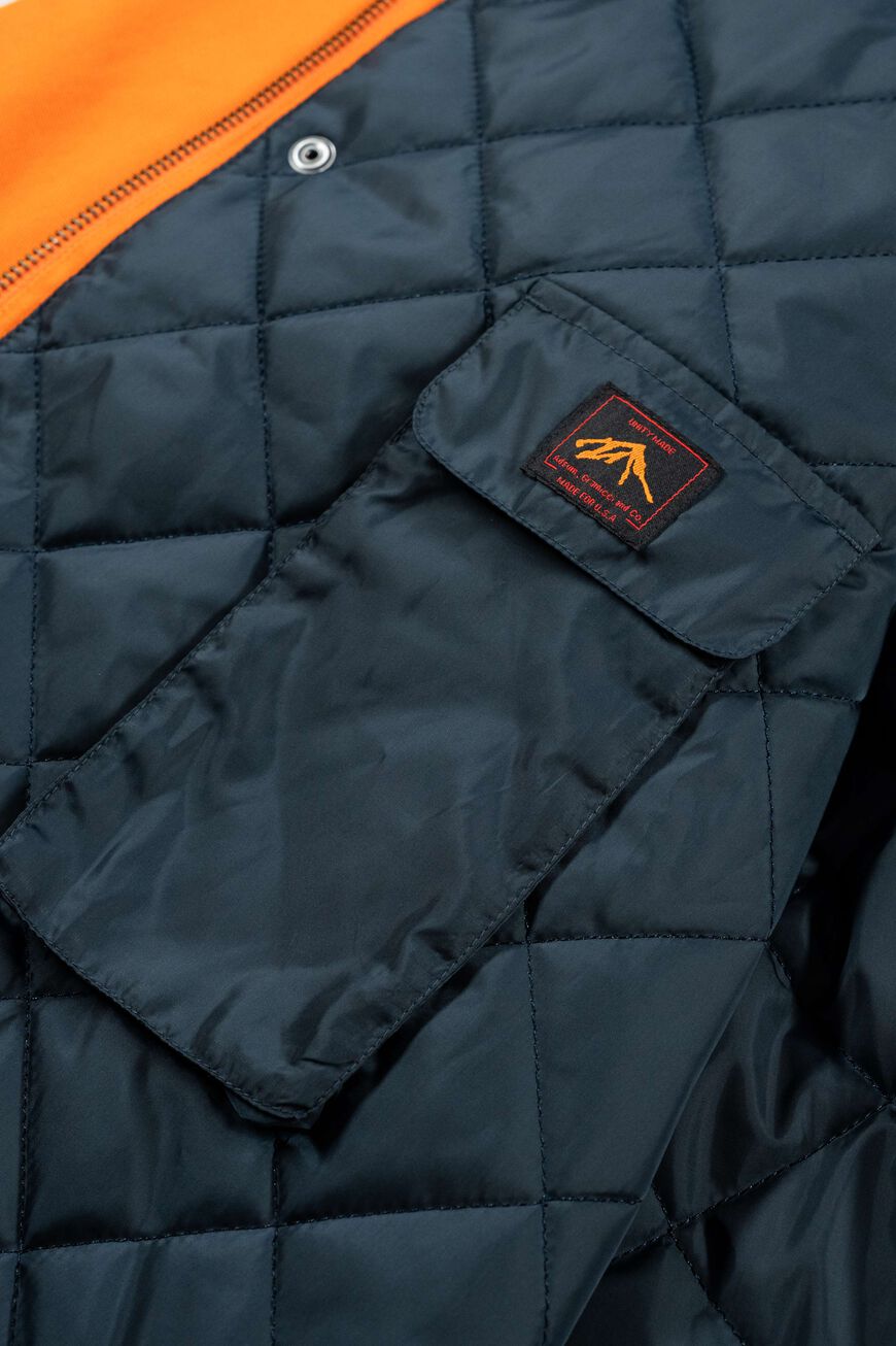 CANVAS WORK JACKET,HUNTING ORANGE, large image number 6