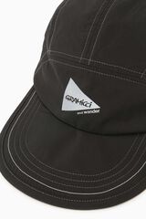 BRUSHED NYLON SUNSHADE CAP,CHARCOAL, small image number 4