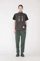 BRUSHED NYLON VEST,CHARCOAL, small image number 3