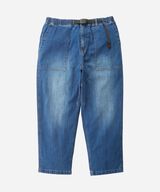 STRETCH DENIM LOOSE TAPERED PANT,DARK USED, small image number 0