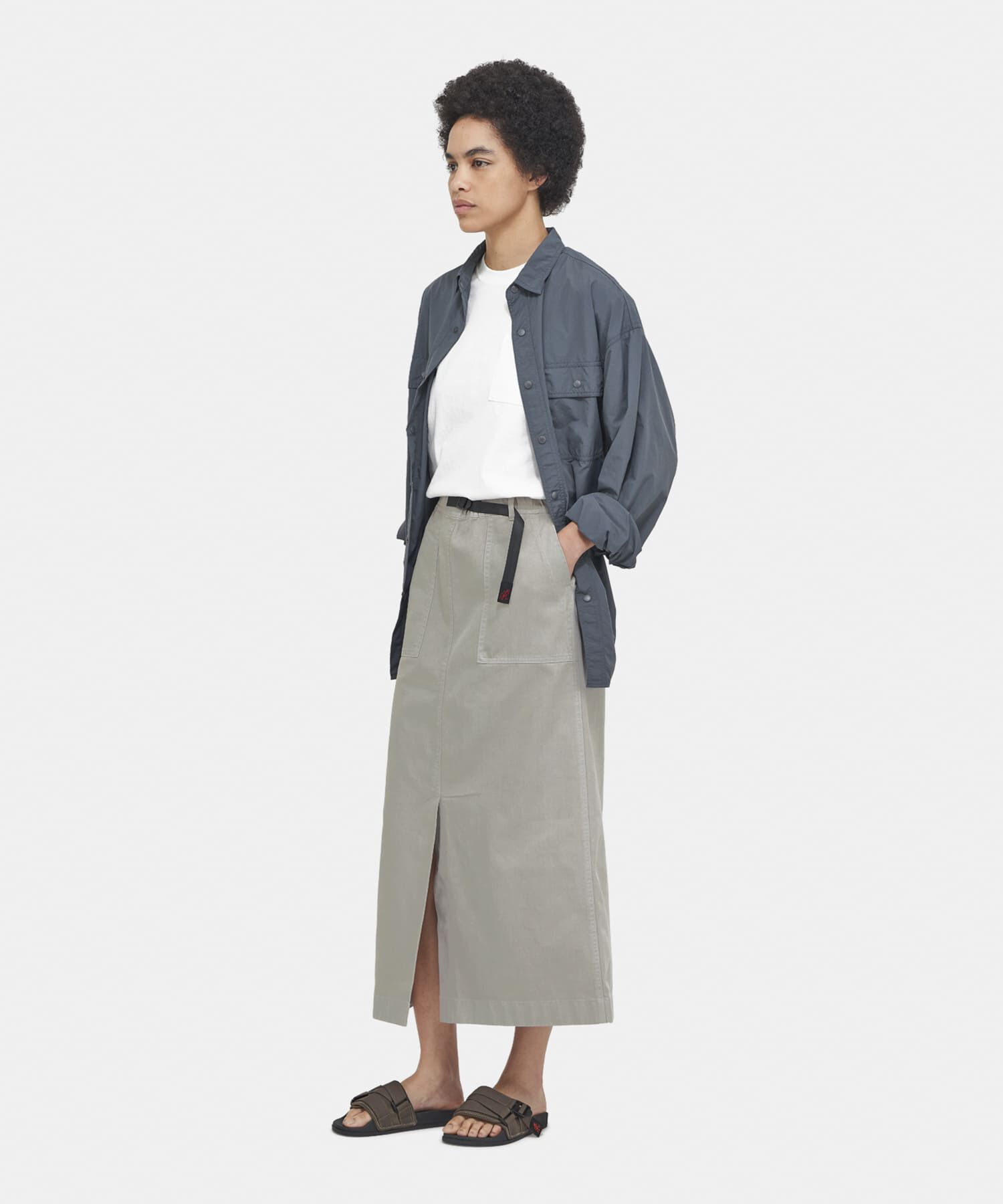 LONG BAKER SKIRT | GRAMICCI Official Global Online Store