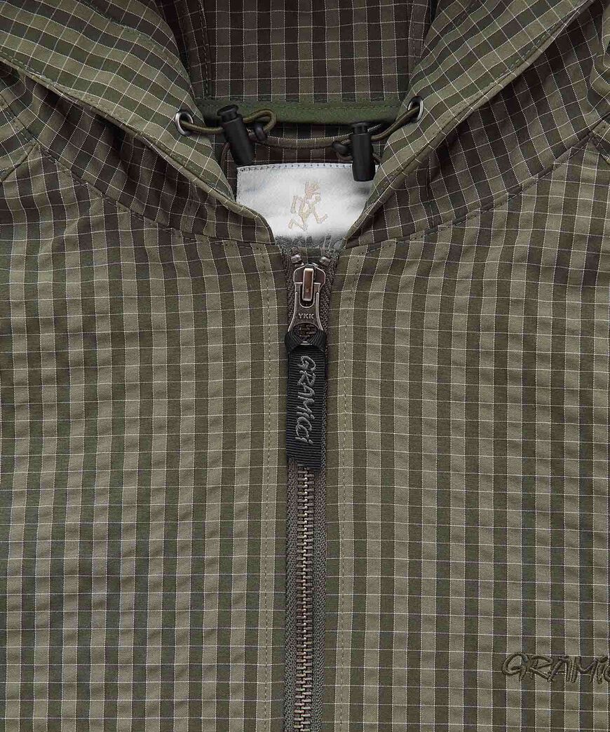 NORTHSIDE PLAID HOODED JACKET,OLIVE, large image number 7