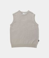 KNIT VEST,NATURAL, small image number 0