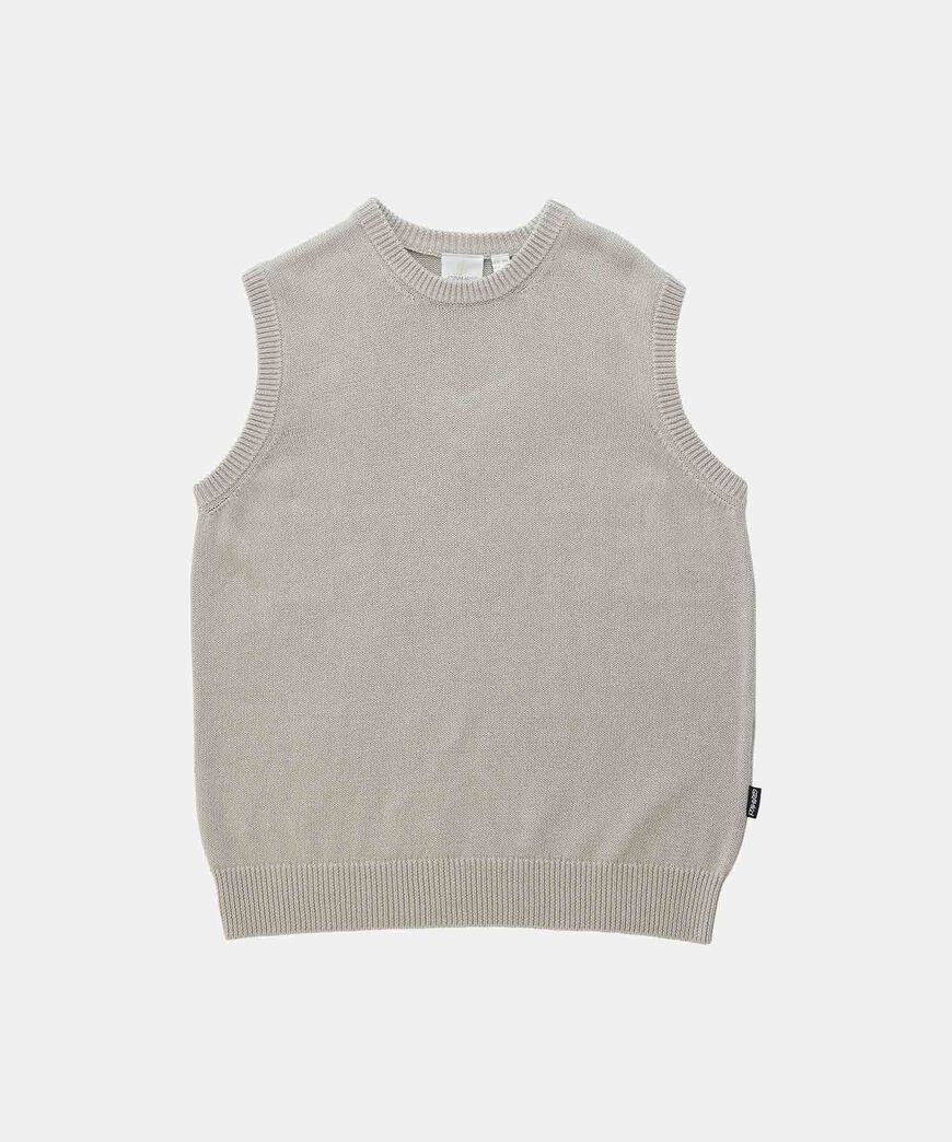 KNIT VEST,NATURAL, large image number 0
