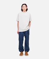 Healthknit S/S POCKET TEE,PIGMENT NATURAL, small image number 3