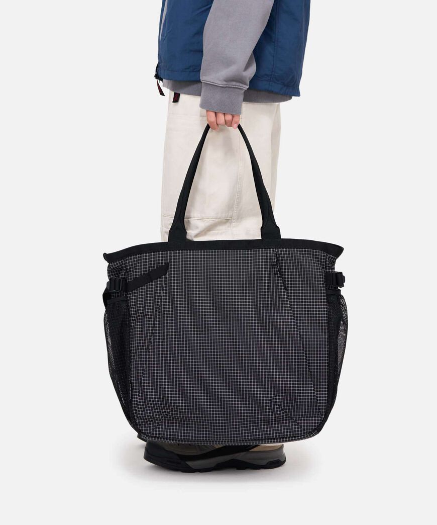 RIPSTOP TOTE BAG,RIP-STOP BLACK, large image number 1