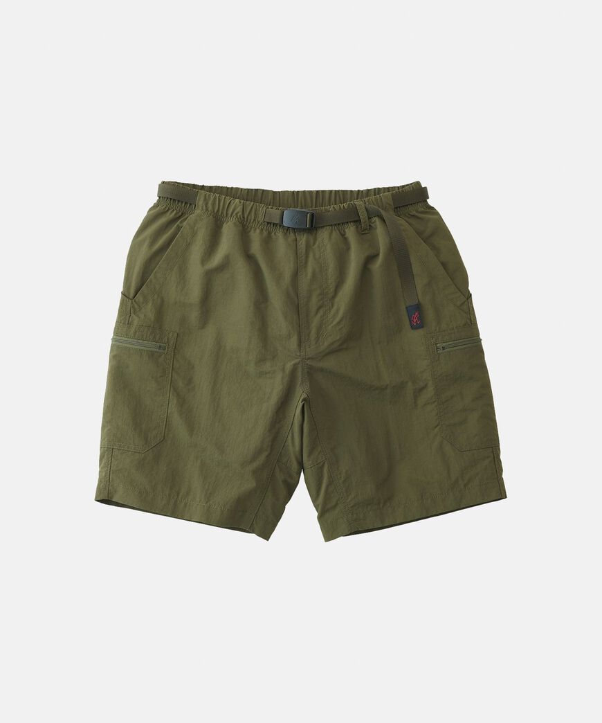 NYLON UTILITY SHORT,DEEP OLIVE, large image number 0
